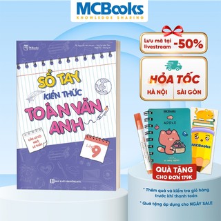 Sách - Sổ tay kiến thức Toán - Văn – Anh Lớp 9