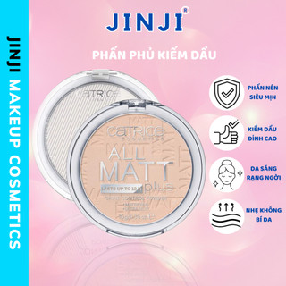 Phấn Phủ CATRICE All Matt Plus Shine Control Powder Chính Hãng JINJI