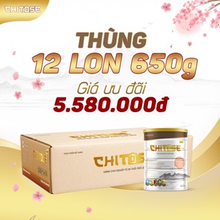 Thùng 12 lon sữa dinh dưỡng Chitose, sữa dành cho người cao tuổi hỗ trợ ổn định đường huyết, xương khớp từ Nhật Bản