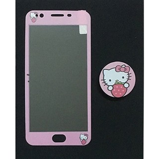 Combo kính cường lực oppo f1s / a1601 / a59 và giá đỡ nhẫn