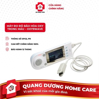 Máy đo nồng độ oxy spo2 và nhịp tim cho gia đình QD Home Care - Oxy9wave - Bionet