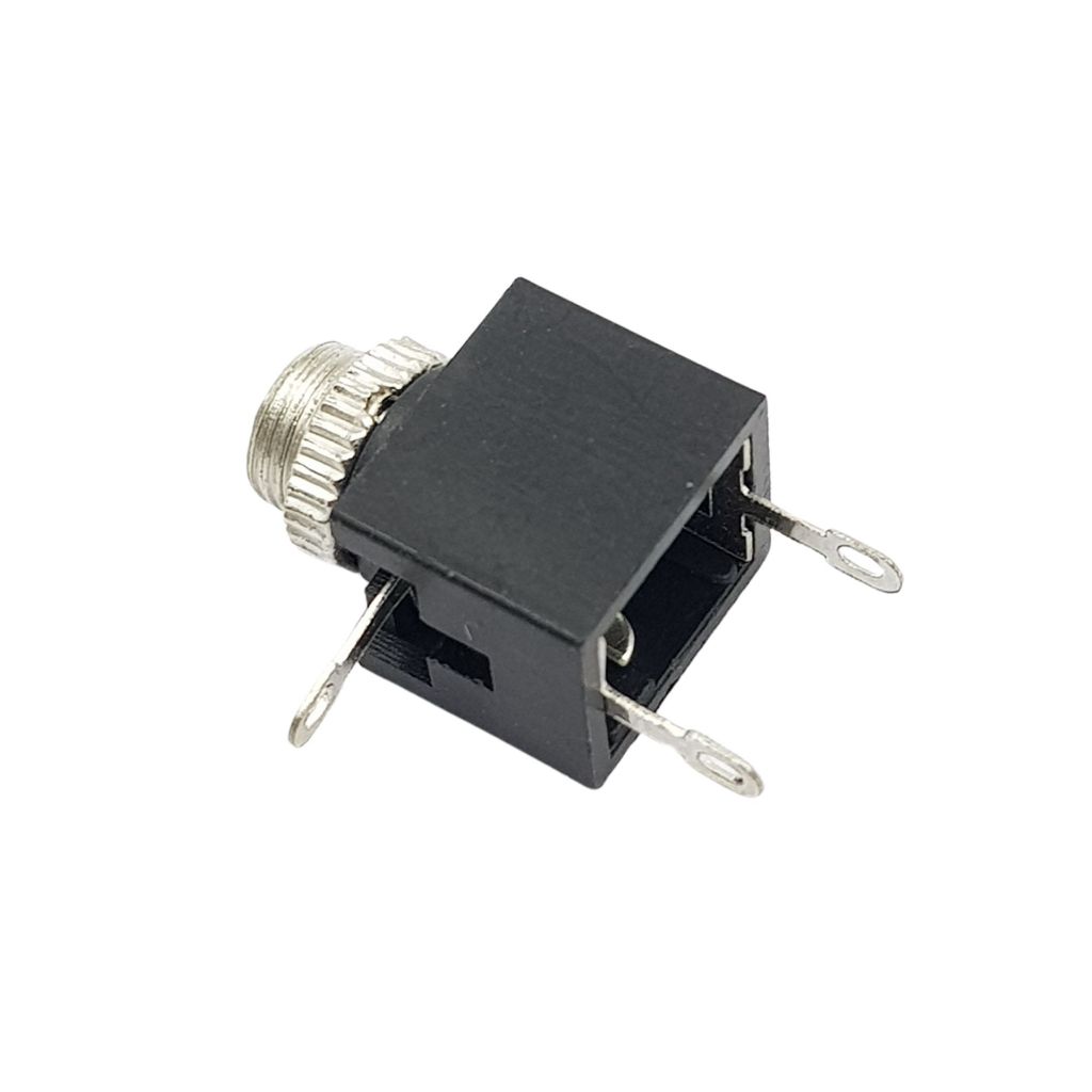 Jack audio 3.5 Female Khóa ốc