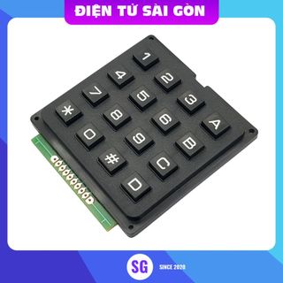 Bàn Phím Ma Trận Nhựa Cứng 4x4 Keypad - 4FLT