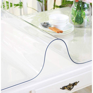 Tấm Nhựa Dày 2mm Dẻo Trong Dùng Trải Bàn Chống Nước, Tấm Nhựa PVC Trải Giường, Đệm Lót