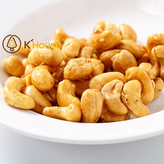 Hạt Điều Mật Ong K'House [Túi Zipper 40g và 200g] - Hàng loại 1, vị truyền thống ngọt ngào, chay mặn đều dùng được.