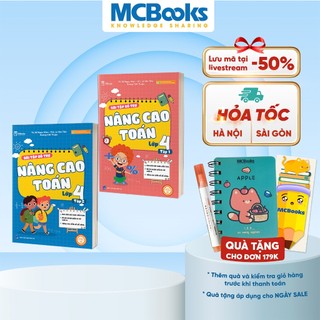 Sách - Combo Bài tập bổ trợ nâng cao Toán lớp 4 - Phân loại lẻ/combo