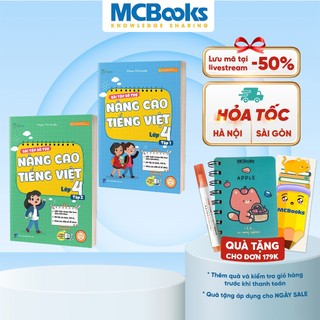 Sách - Combo Bài tập bổ trợ nâng cao Tiếng Việt lớp 4 - Phân loại lẻ/combo