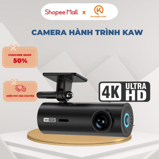 Camera hành trình KAW 4K WiFi không màn hình 2160P HD tầm nhìn ban đêm 3M keo Dash Cam- Bảo Hành 12 tháng