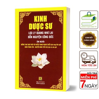 Sách - kinh dược sư lưu ly quang như lai bổn nguyện công đức
