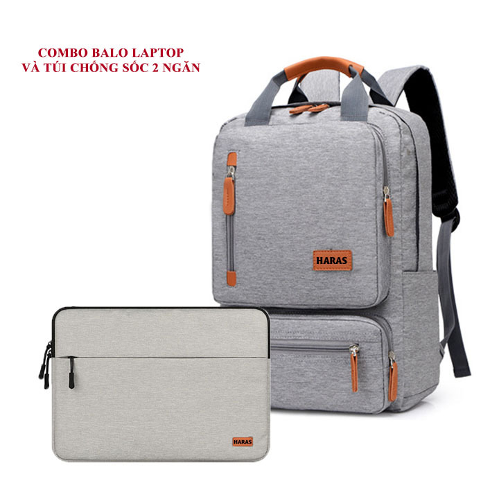 Balo Laptop Đựng Được Laptop 15.6 INHCH Và Túi Chống Sốc Bảo Vệ Máy Tính HARAS HR262TC02