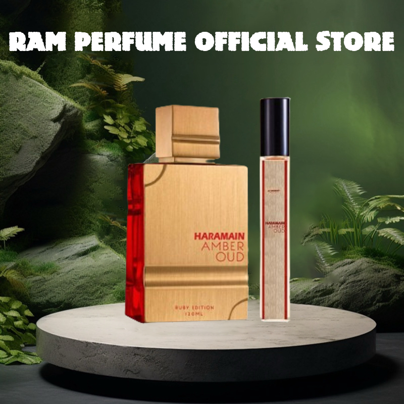 Nước Hoa Unisex| Haramain Amber Oud Ruby Edition EDP 10ml | Ram Perfume Official Store