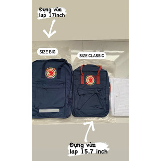 Balo Kanken Embroidery Màu Tím Nhạt
