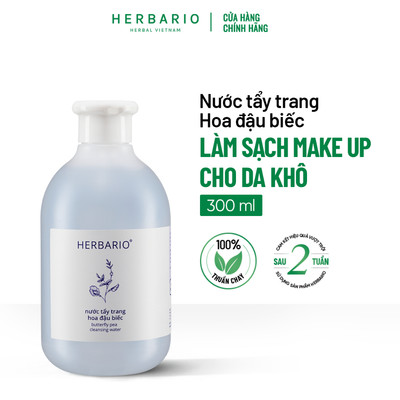Nước tẩy trang Hoa Đậu Biếc Herbario 300ml