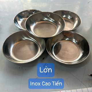Chén bánh bèo , chén chấm Inox , khuôn da lợn