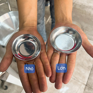 Chén bánh bèo , chén chấm Inox , khuôn da lợn