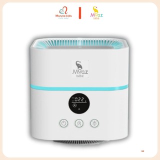Máy lọc không khí Moaz BeBe MB066 cho bé, máy phun sương khuếch tán tạo ẩm xông tinh dầu Monnie Kids
