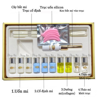 Bộ uốn mi Star Color Đen Chính Hãng, set uốn mi 3D-6D collagen cao cấp Hàn Quốc_uốn mi tại nhà_Thúy Hà Eyelash