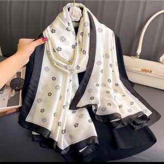 Khăn lụa quàng cổ, Khăn lụa choàng bản rộng 90x180cm