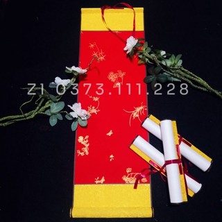 Giấy biểu lụa viết thư pháp (25cm)