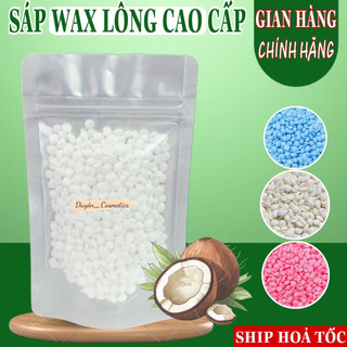 Sáp wax lông cao cấp siêu bám Sáp dừa sữa coconut & trong suốt starsoft
