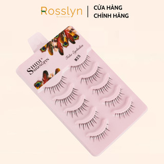 Set 5 Cặp Lông Mi Giả 3D Mềm Mại Tự Nhiên Rosslyn Accessory QT112