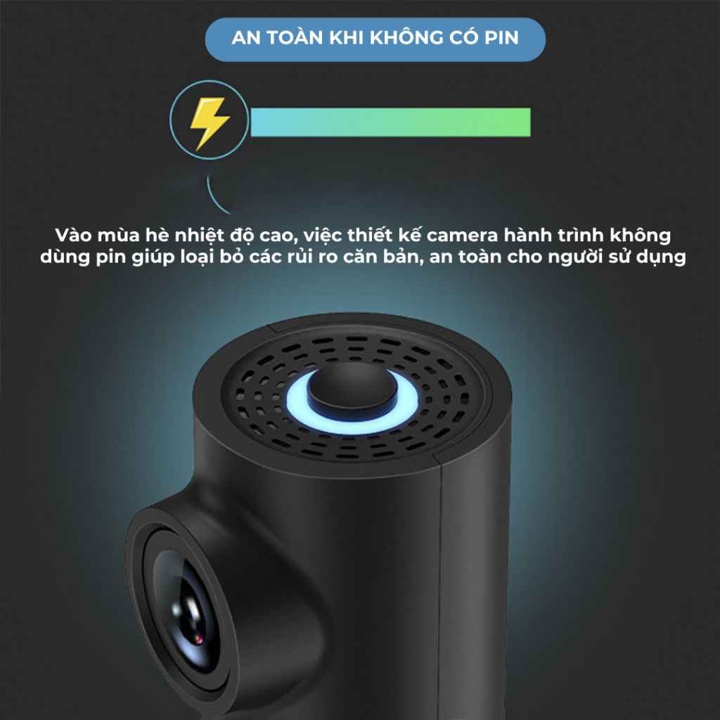 Camera hành trình KAW 4K WiFi không màn hình 2160P HD tầm nhìn ban đêm 3M keo Dash Cam- Bảo Hành 12 tháng | BigBuy360 - bigbuy360.vn