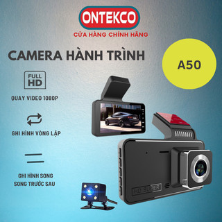 Camera hành trình ô tô ONTEKCO A50/A50 Pro Chống Rung tự động -Kết Nối Điện Thoại. BH hãng 12 tháng