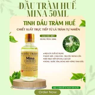 Tinh dầu tràm Mina xứ Huế dành cho bé yêu