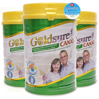 Sữa người già Goldsure Canxi NC 900g ngừa loãng xương, tiểu đường (cam kết chính hãng, date luôn mới)