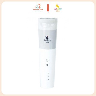 Tông đơ cắt tóc cho bé Moaz Bebe MB014, tông đơ hút tóc cho trẻ sơ sinh - Monnie Kids