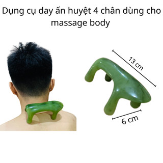 Ấn huyệt body con ếch xanh cỡ to, ấn huyệt giảm đau mỏi lưu thông khí huyết