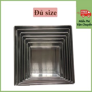 Khuôn nhôm vuông đế liền gia công nhiều size