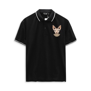 Áo thun polo BB - Boiz Big Size nam bigsize 80 - 130kg hình mèo Gangter