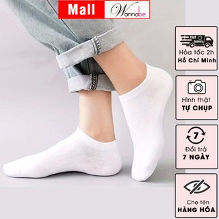 Tất cổ vừa unisex WANNABE VD009 vớ cotton thể thao nam nữ đều dùng được khử mùi hôi chân êm ái nhẹ nhàng suốt cả ngày