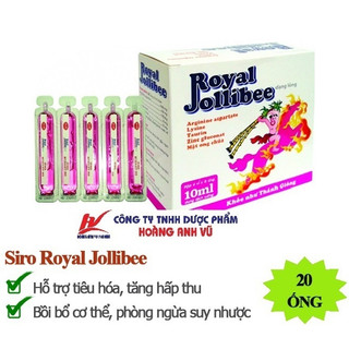 ROYAL JOLLIBEE - ĂN NGON (THÁNH GIÓNG) HỘP 20 ỐNG