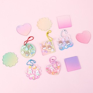 Set tự làm móc khóa acrylic handmade (Tặng kèm sticker ngẫu nhiên)