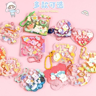 Set tự làm móc khóa acrylic handmade (Tặng kèm sticker ngẫu nhiên)