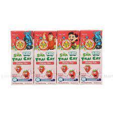 Sữa trái cây kun hương dâu 180ml
