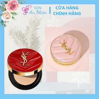 Phấn nước ysl cushion touche éclat glow pact - bản đỏ mới 2024