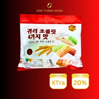 Bánh Xốp Yến Mạch Hàn Quốc Jinny-J Mix Nhiều Vị 370g 