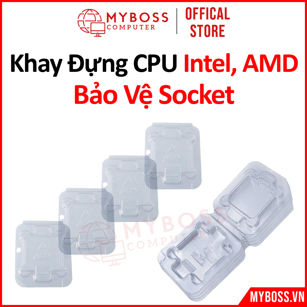 [SIÊU RẺ] Hộp Đựng CPU Intel, AMD Bảo Vệ Chip, Hàng Tháo Box Cpu