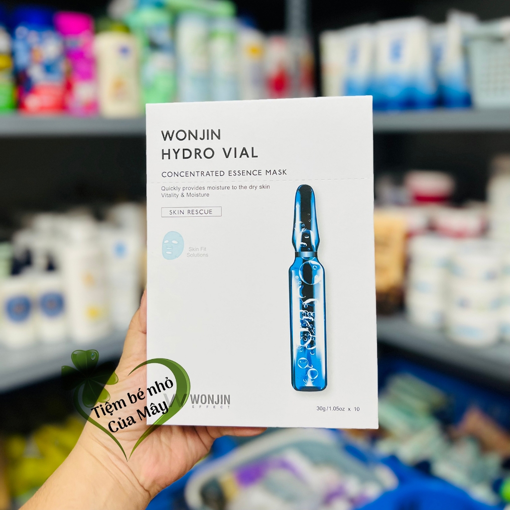 MẶT NẠ GIẤY WONJIN EFFECT CONCENTRATED ESSENCE MASK SIÊU CẤP ẨM ( HỘP 1O MIẾNG)