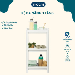Kệ đa năng Tokyo 3 tầng Inochi, kệ đựng gia vị, mỹ phẩm, giá đỡ sách trong phòng.