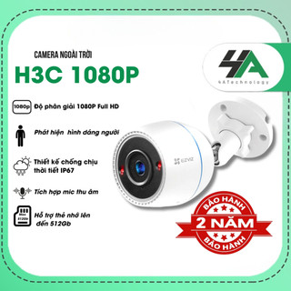 Camera AI wifi ngoài trời phát hiện hình dáng người, Ezviz C3TN H3C 2MP (chính hãng)