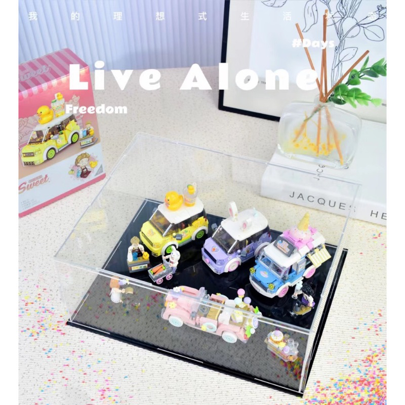 Bộ lắp ráp mô hình xe ngộ nghĩnh 4207-4210