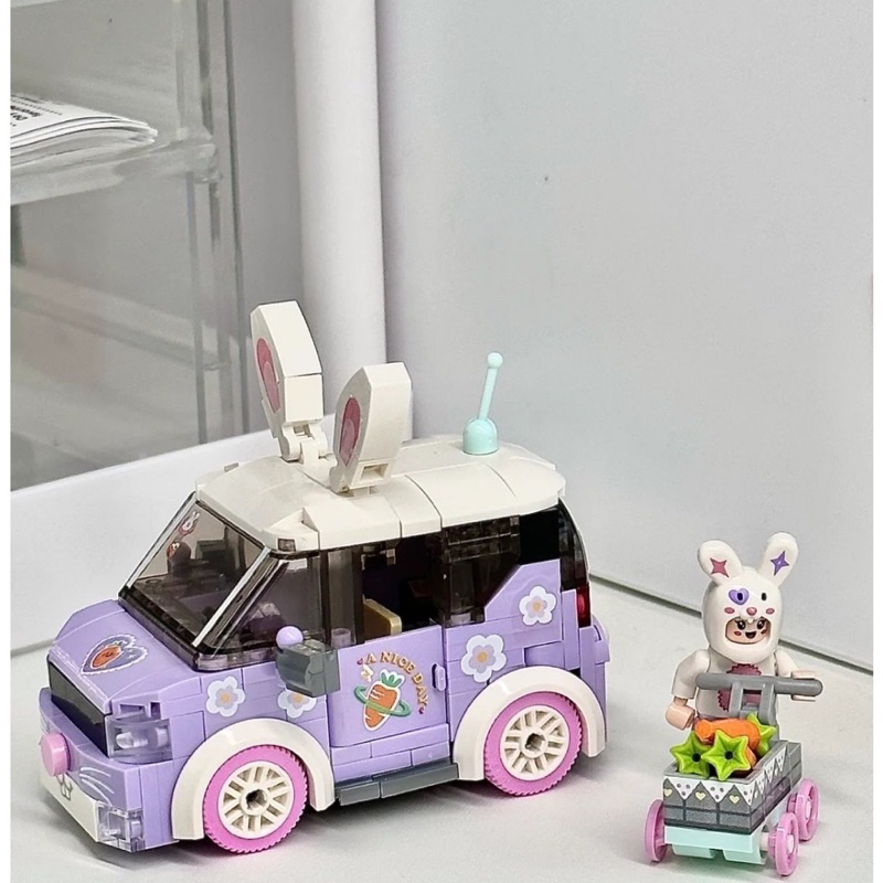 Bộ lắp ráp mô hình xe ngộ nghĩnh 4207-4210