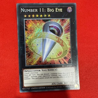 [Thẻ Bài Yugioh Chính Hãng] Number 11: Big Eye