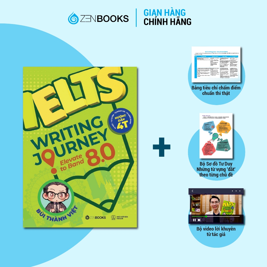 Sách - Ielts Writing Journey: Elevate To Band 8.0 | BigBuy360 - bigbuy360.vn