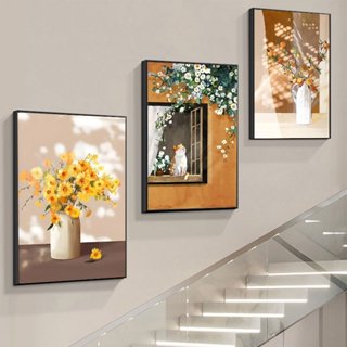  Bộ 3 tranh canvas treo tường Lala trang trí nhà cửa kèm khung tranh cao cấp kèm đinh 3 chân đa năng 