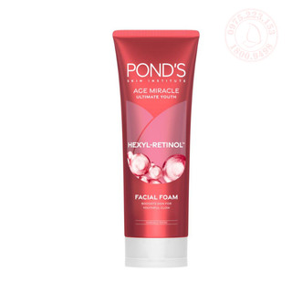 Sữa rửa mặt ngăn ngừa lão hóa Ponds Age Miracle Ultimate Youth 100g